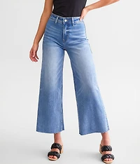 Cropped Wide Leg Stretch Jean
