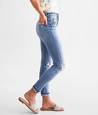 High Rise Ankle Skinny Stretch Jean