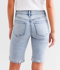 Mid-Rise Bermuda Stretch Short