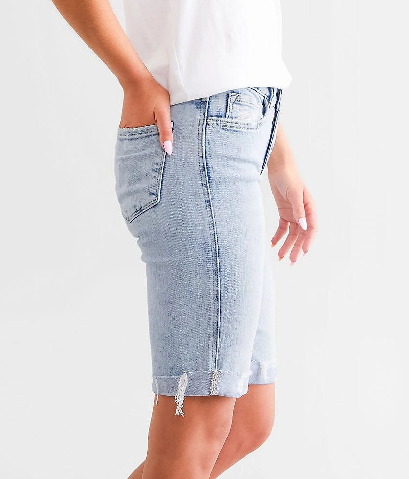 Mid-Rise Bermuda Stretch Short