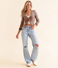 High Rise Loose Stretch Jean