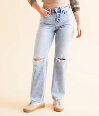 Baggy Straight Stretch Jean