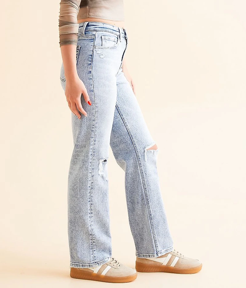 Baggy Straight Stretch Jean