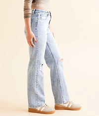 Baggy Straight Stretch Jean