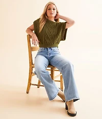 Wide Leg Stretch Jean