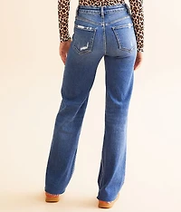 High Rise Classic Straight Stretch Jean