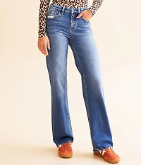 High Rise Classic Straight Stretch Jean