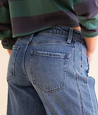 High Rise Barrel Stretch Jean