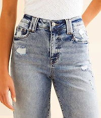 Icon Cropped Wide Leg Stretch Jean