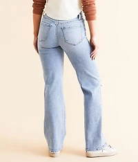 Mid-Rise Classic Straight Stretch Jean