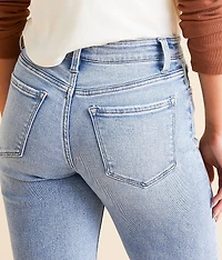 Mid-Rise Classic Straight Stretch Jean