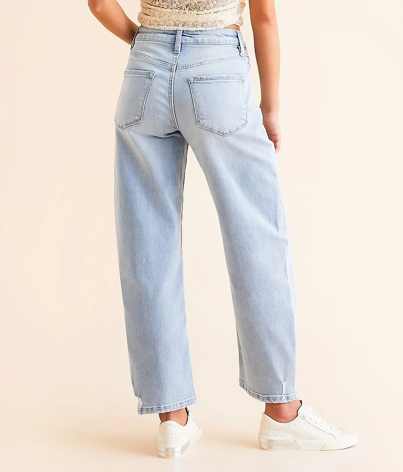 Mid-Rise Barrel Stretch Jean