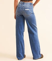 Baggy Wide Leg Stretch Jean