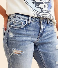 Loose Low Rise Stretch Jean