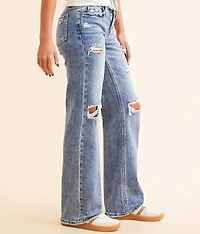 Loose Low Rise Stretch Jean