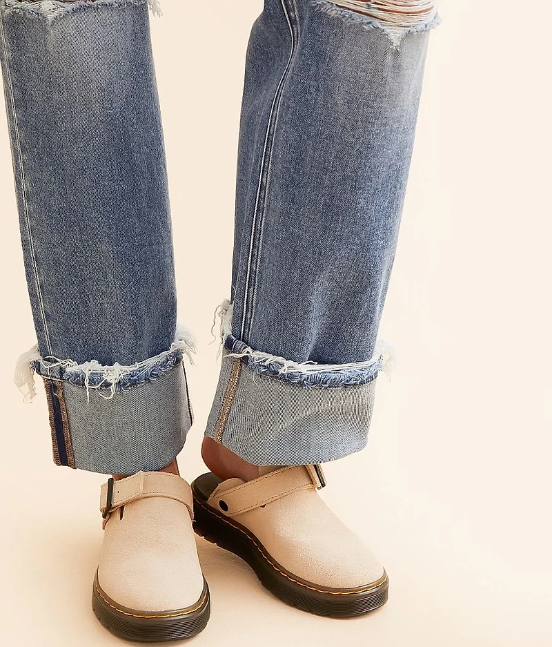 High Rise Classic Straight Stretch Jean