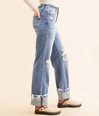 High Rise Classic Straight Stretch Jean
