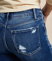 Mid-Rise Ankle Skinny Stretch Jean