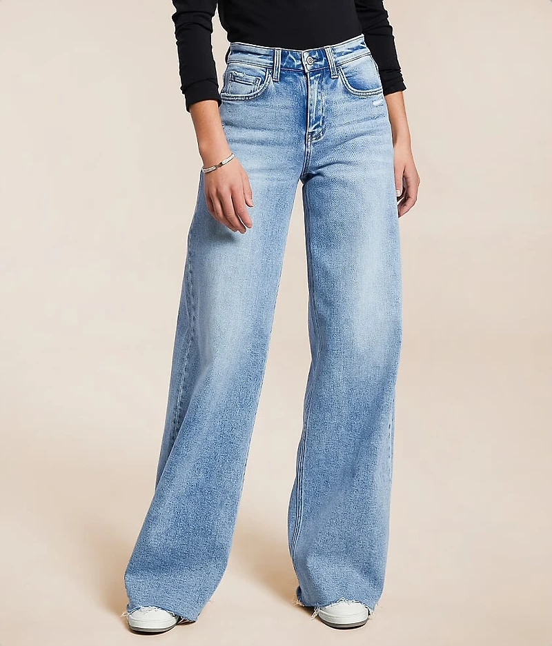 High Rise Icon Wide Leg Stretch Jean