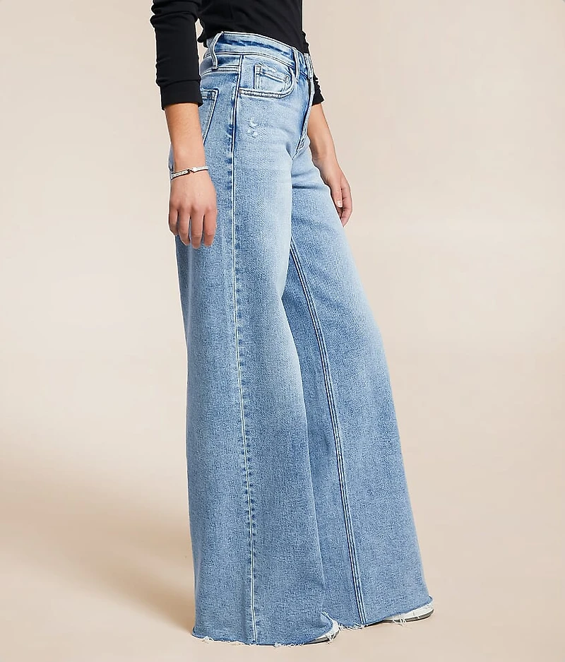 High Rise Icon Wide Leg Stretch Jean