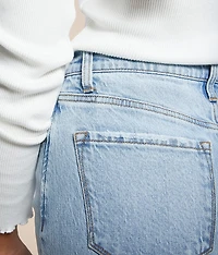 High Rise Stretch Cuffed Short