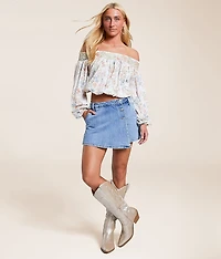 High Rise Stretch Skort