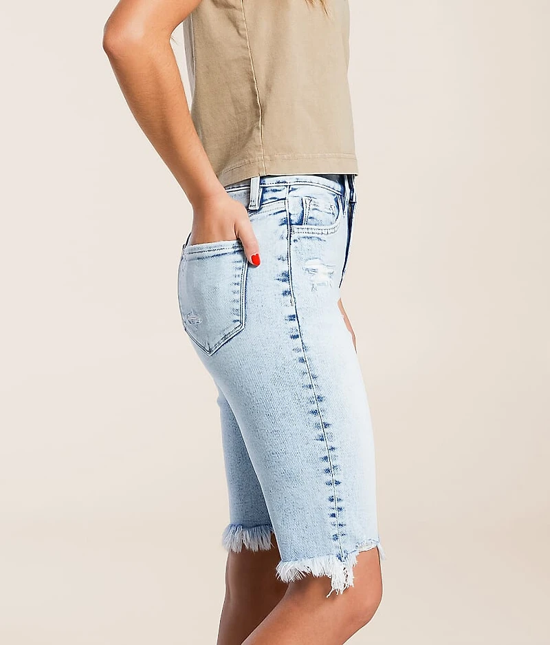 High Rise Bermuda Stretch Short