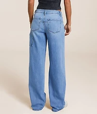 Baggy Wide Leg Stretch Jean
