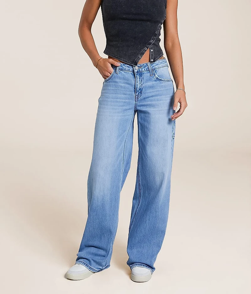 Baggy Wide Leg Stretch Jean