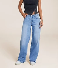 Baggy Wide Leg Stretch Jean