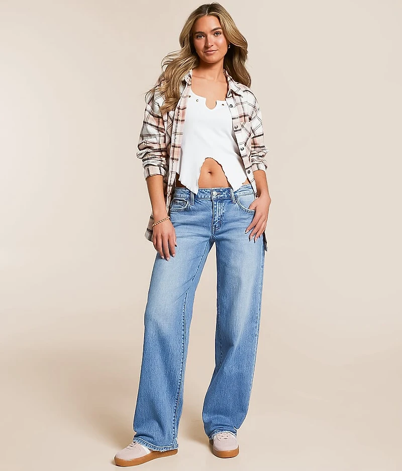 Baggy Low Rise Stretch Jean