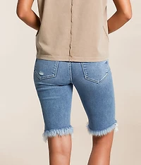 Mid-Rise Bermuda Stretch Short
