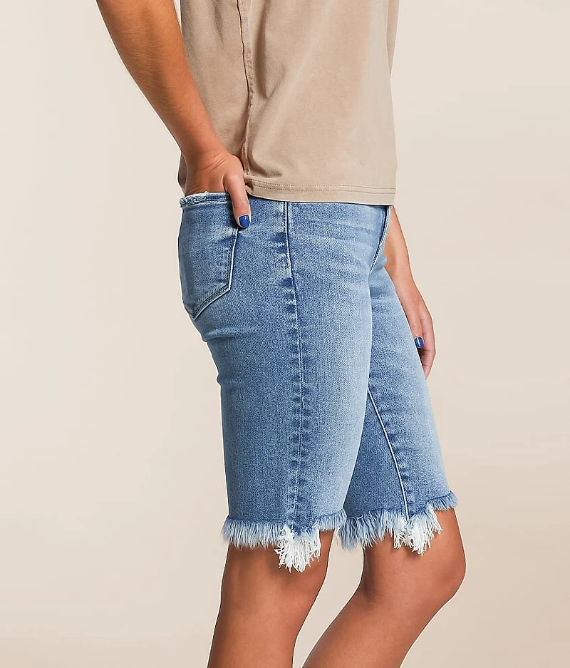 Mid-Rise Bermuda Stretch Short