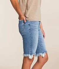 Mid-Rise Bermuda Stretch Short