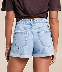 High Rise Stretch Cuffed Short