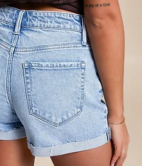 High Rise Stretch Cuffed Short