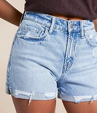 High Rise Stretch Cuffed Short