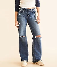 Baggy Wide Leg Stretch Jean