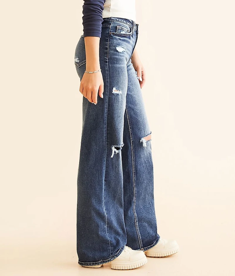 Baggy Wide Leg Stretch Jean
