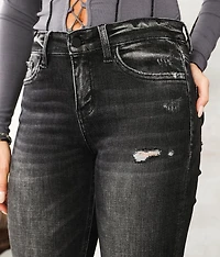 Mid-Rise Ankle Straight Stretch Jean