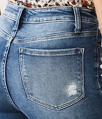 High Rise Ankle Skinny Stretch Jean