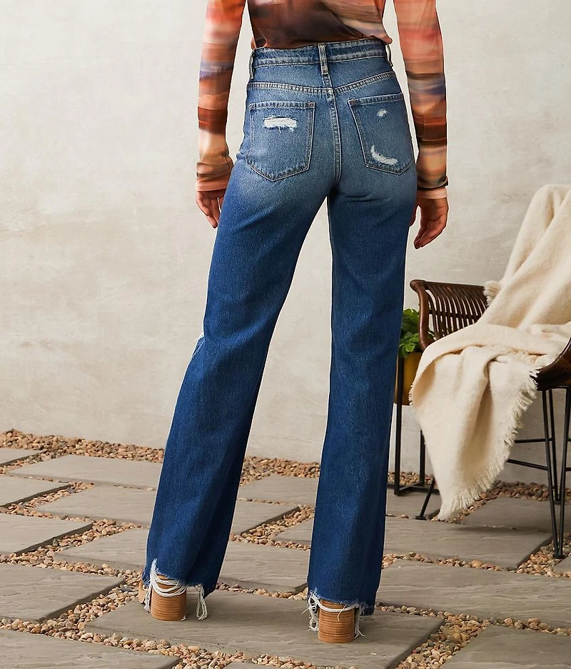 Ultra High Rise Wide Leg Jean
