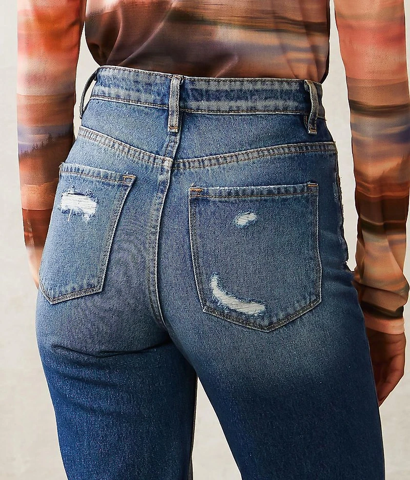 Ultra High Rise Wide Leg Jean