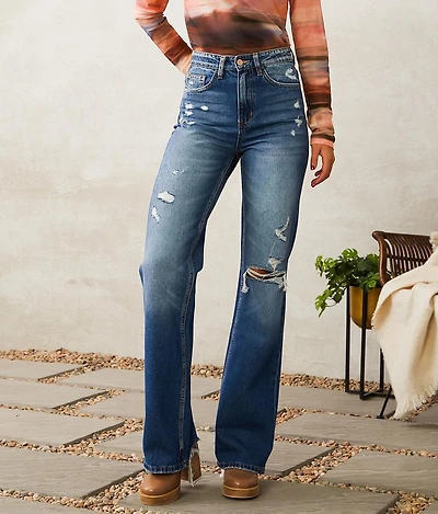 Ultra High Rise Wide Leg Jean