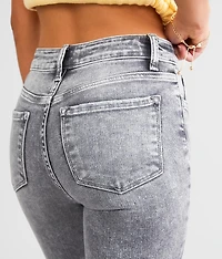 High Rise Ankle Skinny Stretch Jean