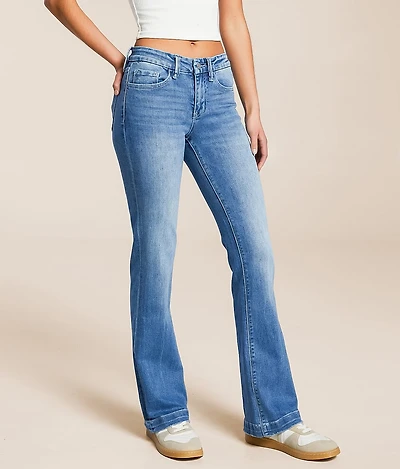 Mid-Rise Boot Stretch Jean