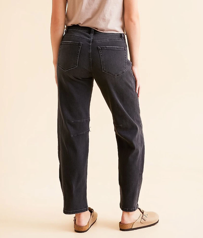 High Rise Barrel Stretch Jean