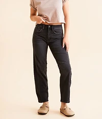 High Rise Barrel Stretch Jean