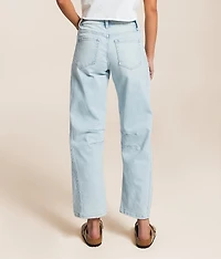 High Rise Barrel Stretch Jean