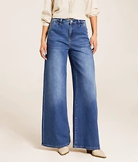 Ultra High Rise Wide Leg Stretch Jean